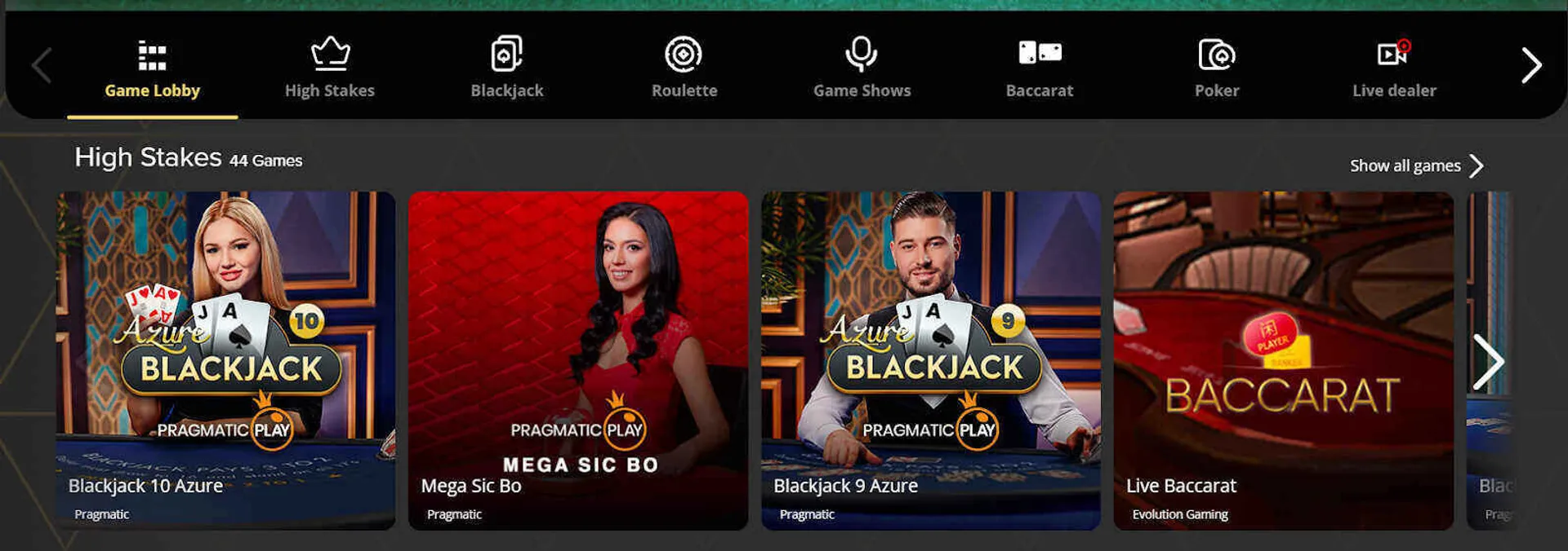 Stake slots